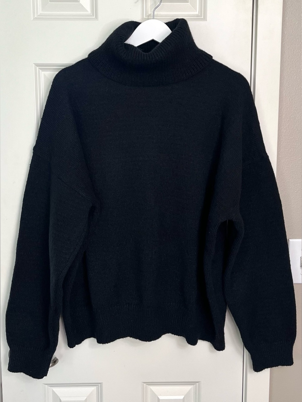 Oversized Turtleneck Sweater